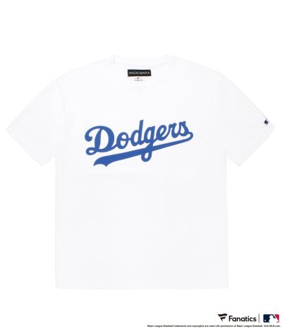 画像1: WACKO MARIA (MLB / CREW NECK T-SHIRTS TYPE-2) WHITE