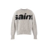 SAINT Mxxxxxx (MOHAIR CREW KNIT_SAINT) GRAY
