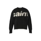 SAINT Mxxxxxx (MOHAIR CREW KNIT_SAINT) BLACK