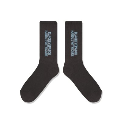画像3: BLACK EYE PATCH (HWC SOCKS) CHARCOAL