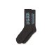 画像1: BLACK EYE PATCH (HWC SOCKS) CHARCOAL (1)