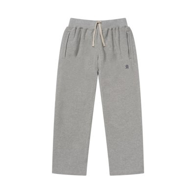 画像1: BLACK EYE PATCH (SMALL OG LABEL KOBE TERRY SWEAT PANTS) H.GRAY