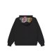画像3: BLACK EYE PATCH (ASSORTED LABELS EMBROIDERED HOODIE) BLACK (3)