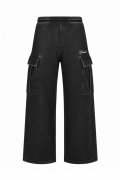 BREATH (FADE CARGO PANTS) BLACK