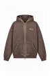 画像1: BREATH (FADE ZIP HOODIE) BROWN (1)