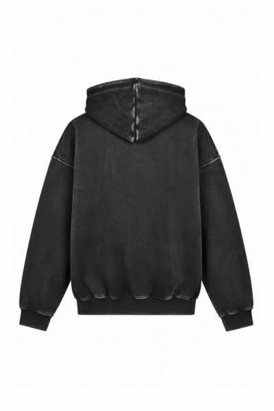 画像2: BREATH (FADE ZIP HOODIE) BLACK
