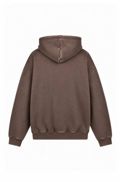 画像2: BREATH (FADE ZIP HOODIE) BROWN