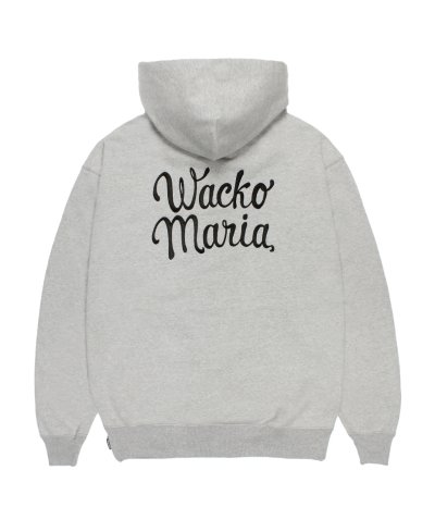 画像1: WACKO MARIA (HEAVY WEIGHT PULLOVER HOODED SWEAT SHIRT) GRAY
