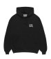 画像2: WACKO MARIA (HEAVY WEIGHT PULLOVER HOODED SWEAT SHIRT) BLACK (2)