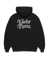 WACKO MARIA (HEAVY WEIGHT PULLOVER HOODED SWEAT SHIRT) BLACK