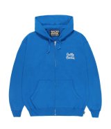 WACKO MARIA (HEAVY WEIGHT FULL ZIP HOODED SWEAT SHIRT) BLUE