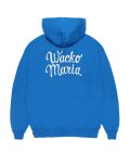 WACKO MARIA (HEAVY WEIGHT PULLOVER HOODED SWEAT SHIRT) BLUE