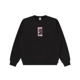 BLACK EYE PATCH (HWC GESTURE LABEL CREW SWEAT) BLACK