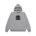 BLACK EYE PATCH (PLAID FLANNEL OG LABEL HWC HOODIE) H.GRAY