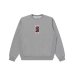画像1: BLACK EYE PATCH (HWC GESTURE LABEL CREW SWEAT) H.GRAY (1)