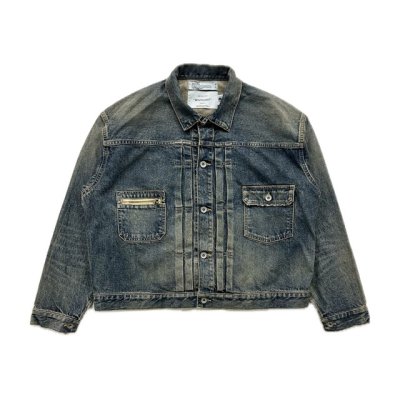 画像1: DAIRIKU ("2PKT" VINTAGE DENIM JACKET) INDIGO