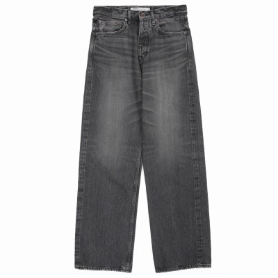 画像1: DAIRIKU ("STRAIGHT" VINTAGE DENIM PANTS) BLACK