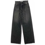 DAIRIKU ("WIDE" VINTAGE DENIM PANTS) BLACK