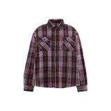 SAINT Mxxxxxx (FLANNNEL SHIRT_CHECK) PURPLE