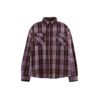 画像1: SAINT Mxxxxxx (FLANNNEL SHIRT_CHECK) PURPLE