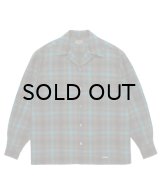 WACKO MARIA (PENDLETON  WOOL OMBRE CHECK OPEN COLLAR SHIRT L/S TYPE-1) ONE