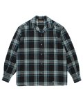 WACKO MARIA (PENDLETON  WOOL OMBRE CHECK OPEN COLLAR SHIRT L/S TYPE-3) ONE