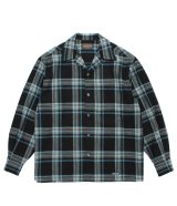 WACKO MARIA (PENDLETON  WOOL OMBRE CHECK OPEN COLLAR SHIRT L/S TYPE-3) ONE