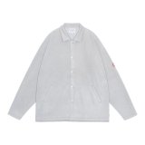C.E (FLEECE SNAP SHIRT) GREY
