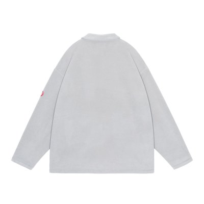 画像2: C.E (FLEECE SNAP SHIRT) GREY