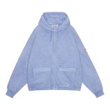 C.E (OVERDYE LIGHT ZIP HOODY) PURPLE