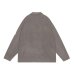 画像2: C.E (FLEECE SNAP SHIRT) BROWN (2)