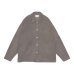 画像1: C.E (FLEECE SNAP SHIRT) BROWN (1)