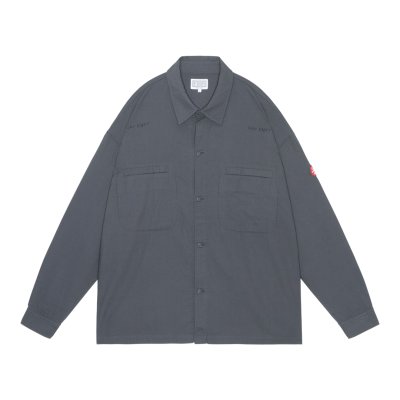画像1: C.E (SOFT COTTON CASUAL SHIRT) GREY