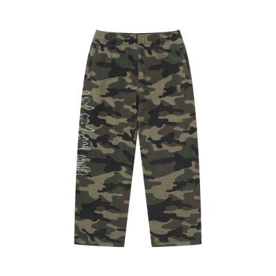 画像1: BLACK EYE PATCH (HWC WASHED CAMO BAGGY SWEAT PANTS) CAMO