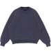 画像1: LQQK STUDIO (WAFFLE KNIT CREW) BLUE (1)