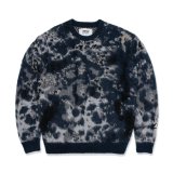 HOMBRE NINO (TIE DYE JACQUARD SWEATER) NAVY