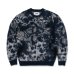 画像1: HOMBRE NINO (TIE DYE JACQUARD SWEATER) NAVY (1)