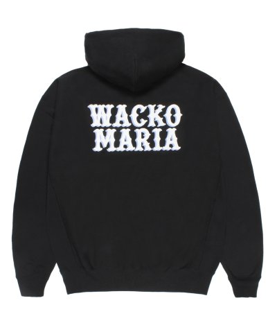 画像2: WACKO MARIA (CHAMPION REVERSE WEAVE FULL ZIP HOODED SWEAT SHIRT) BLACK