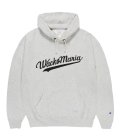 WACKO MARIA (CHAMPION REVERSE WEAVE PULLOVER HOODED SWEAT SHIRT TYPE-1) SILVER GRAY