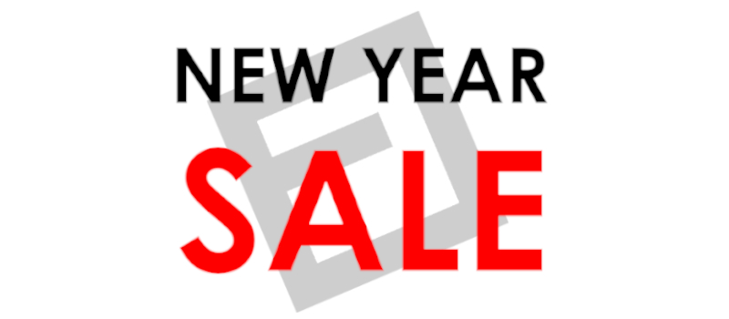 NEW YEAR SALEがスタートしました。