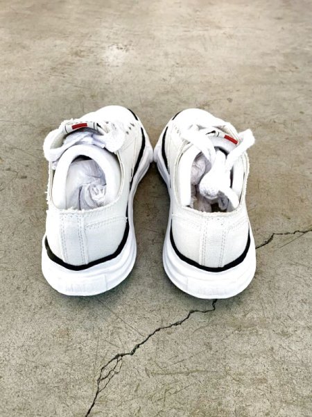 画像4: Maison MIHARA YASUHIRO ("PETERSON" OG SOLE CANVAS LOW SNEAKER) WHITE (4)