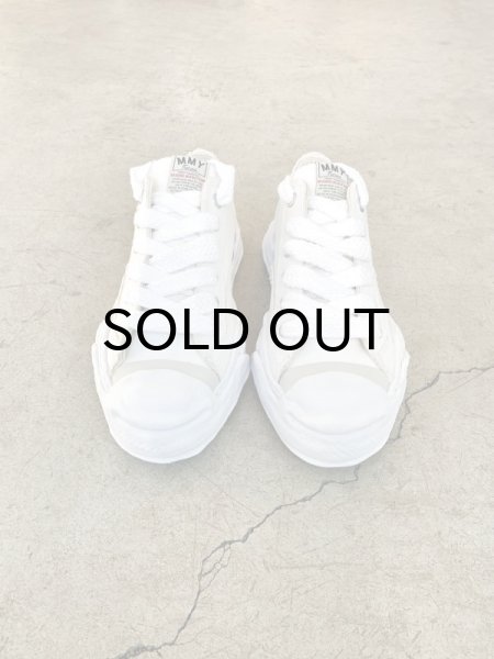 画像2: Maison MIHARA YASUHIRO ("HANK" OG SOLE CANVAS LOW SNEAKER) WHITE (2)