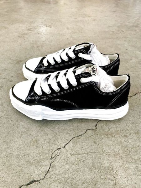 画像3: Maison MIHARA YASUHIRO ("PETERSON" OG SOLE CANVAS LOW SNEAKER) BLACK (3)