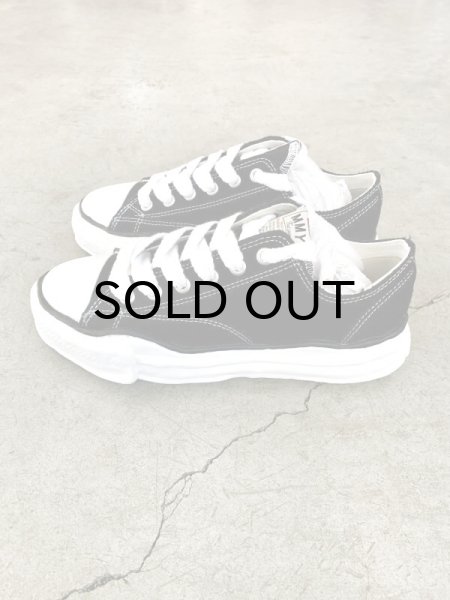 画像3: Maison MIHARA YASUHIRO ("PETERSON" OG SOLE CANVAS LOW SNEAKER) BLACK (3)