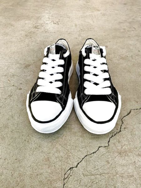 画像2: Maison MIHARA YASUHIRO ("PETERSON" OG SOLE CANVAS LOW SNEAKER) BLACK (2)