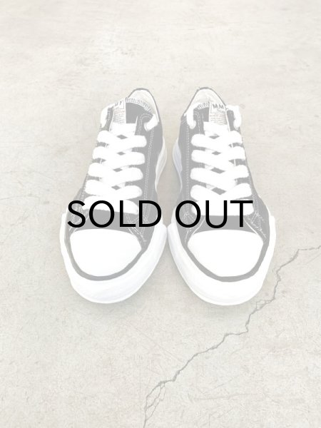 画像2: Maison MIHARA YASUHIRO ("PETERSON" OG SOLE CANVAS LOW SNEAKER) BLACK (2)