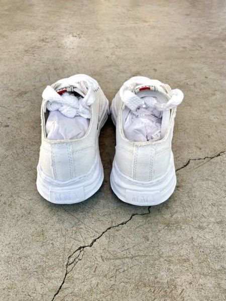 画像4: Maison MIHARA YASUHIRO ("HANK" OG SOLE CANVAS LOW SNEAKER) WHITE (4)