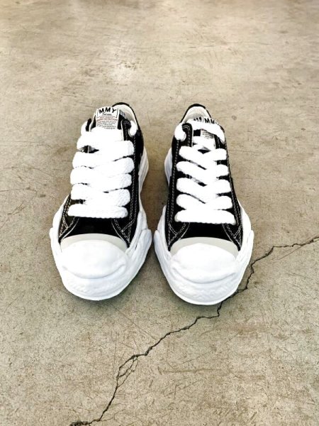 画像2: Maison MIHARA YASUHIRO ("HANK" OG SOLE CANVAS LOW SNEAKER) BLACK (2)
