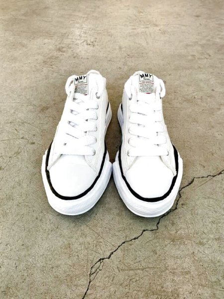 画像2: Maison MIHARA YASUHIRO ("PETERSON" OG SOLE CANVAS LOW SNEAKER) WHITE (2)