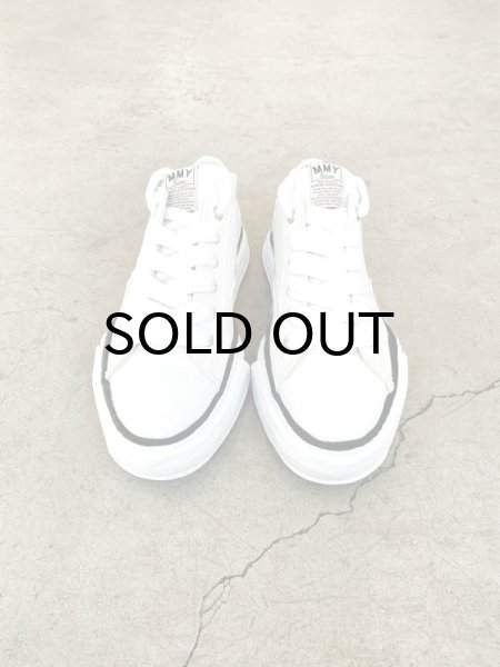 画像2: Maison MIHARA YASUHIRO ("PETERSON" OG SOLE CANVAS LOW SNEAKER) WHITE (2)